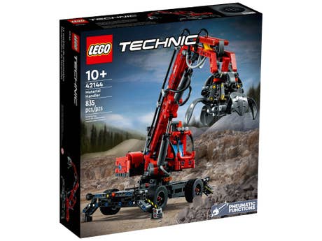 Lego Technic 42144 - Umschlagbagger - Box - Front Lego Technic 42144 - Umschlagbagger - Box - Front