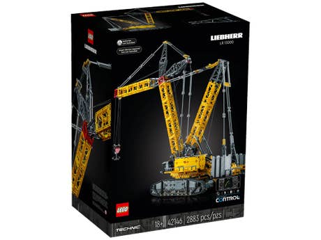 Foto: Klemmbaustein Lego Liebherr LR 13000 Raupenkran