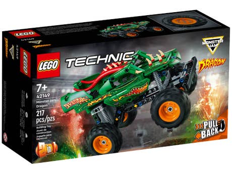 Foto: Klemmbaustein Lego Monster Jam Dragon (42149)