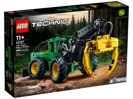Lego Technic 42157 - John Deere 948L-II Skidder - Box Front