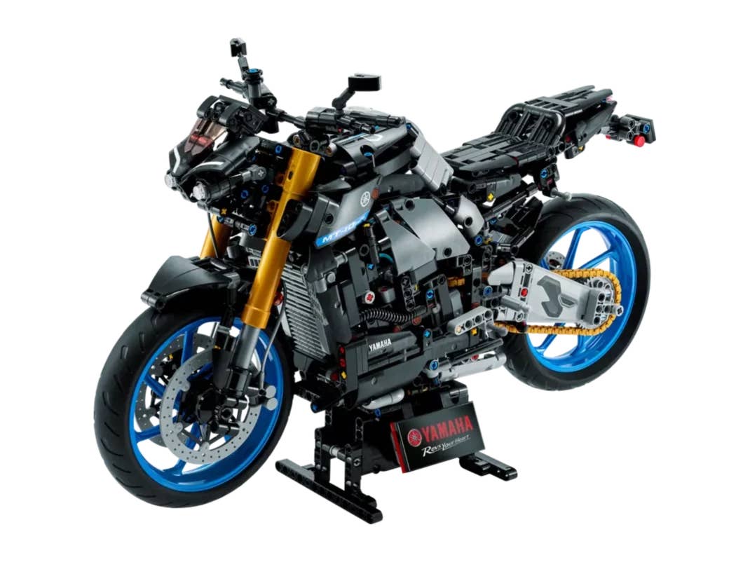 Lego Technic-42159-Yamaha MT-10 SP - Seite - links - schräg