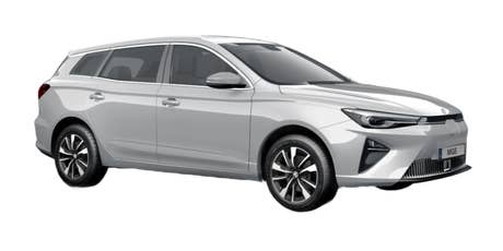 MG_MG5 Electric Maximum Range Comfort_seitlich vorn_silber MG_MG5 Electric Maximum Range Comfort_seitlich vorn_silber