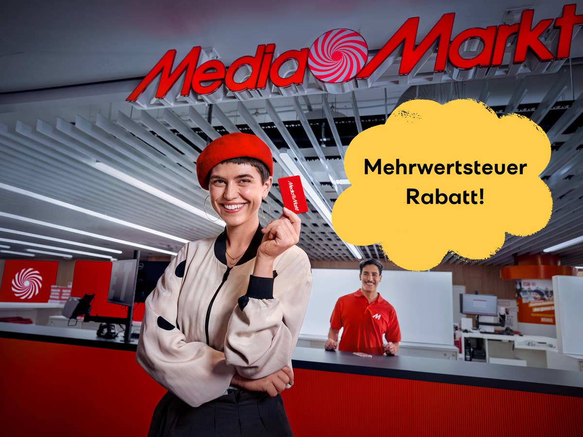 Mehrwertsteuer-Rabatt bei MediaMarkt