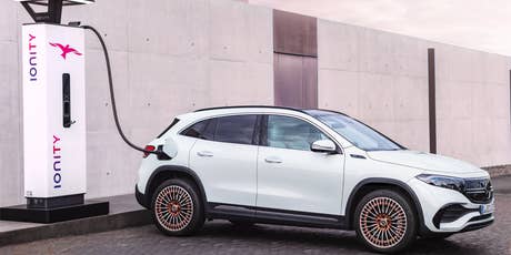 Foto: E-auto Mercedes EQA 250 