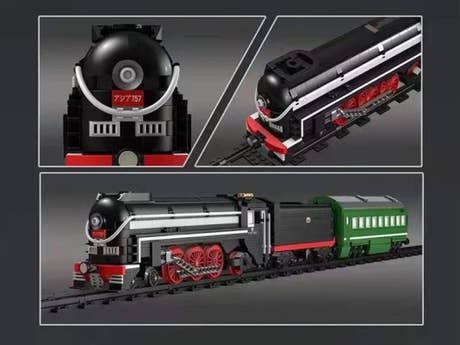 Foto: Klemmbaustein Mould King RC SL7 Asia Express-Zug (12005)