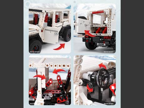 Foto: Klemmbaustein Mould King Benz G500 (13069)