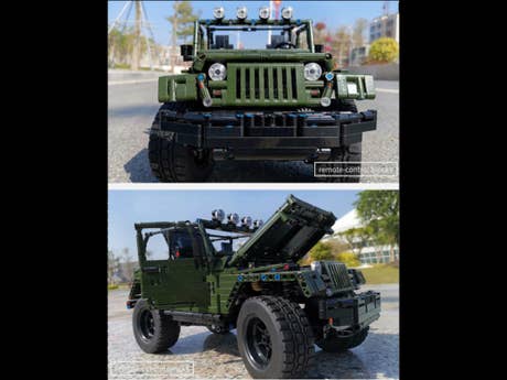 Foto: Klemmbaustein Mould King Wrangler 1 zu 8 (13124D)