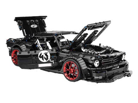 Foto: Klemmbaustein Mould King Ford Mustang Hoonicorn 1 zu 8 (13108)