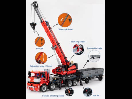 Foto: Klemmbaustein Mould King All Terrain Rammplattform (17003)