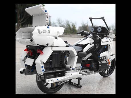 Foto: Klemmbaustein Mould King 2018 Honda Goldwing GL 1800 (23001)