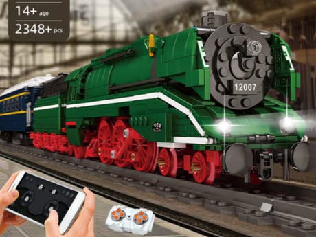 Foto: Klemmbaustein Mould King RC BR18 201 Deutscher Express (12007)