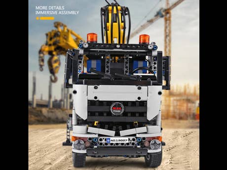 Foto: Klemmbaustein Mould King RC Pneumatischer LKW (19007)