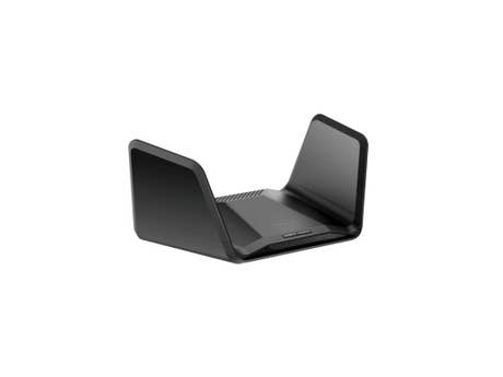 Netgear_Nighthawk WiFi 7 Router_seitlich vorn_schwarz.webp