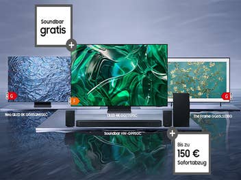Neue Samsung-TVs und Soundbars jetzt mit starker Vorbestelleraktion bei MediaMarkt