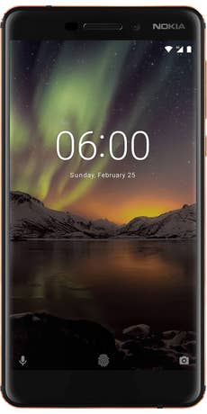 Nokia 6.1 Datenblatt - Foto des Nokia 6.1