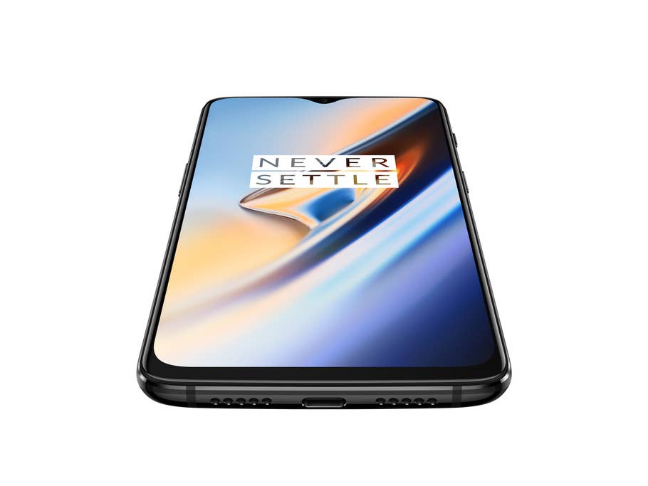 Die Front des OnePlus 6T Mirror Black