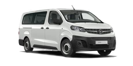 Opel_Vivaro-e Kombi L (50kWh)_seitlich vorn_weiß