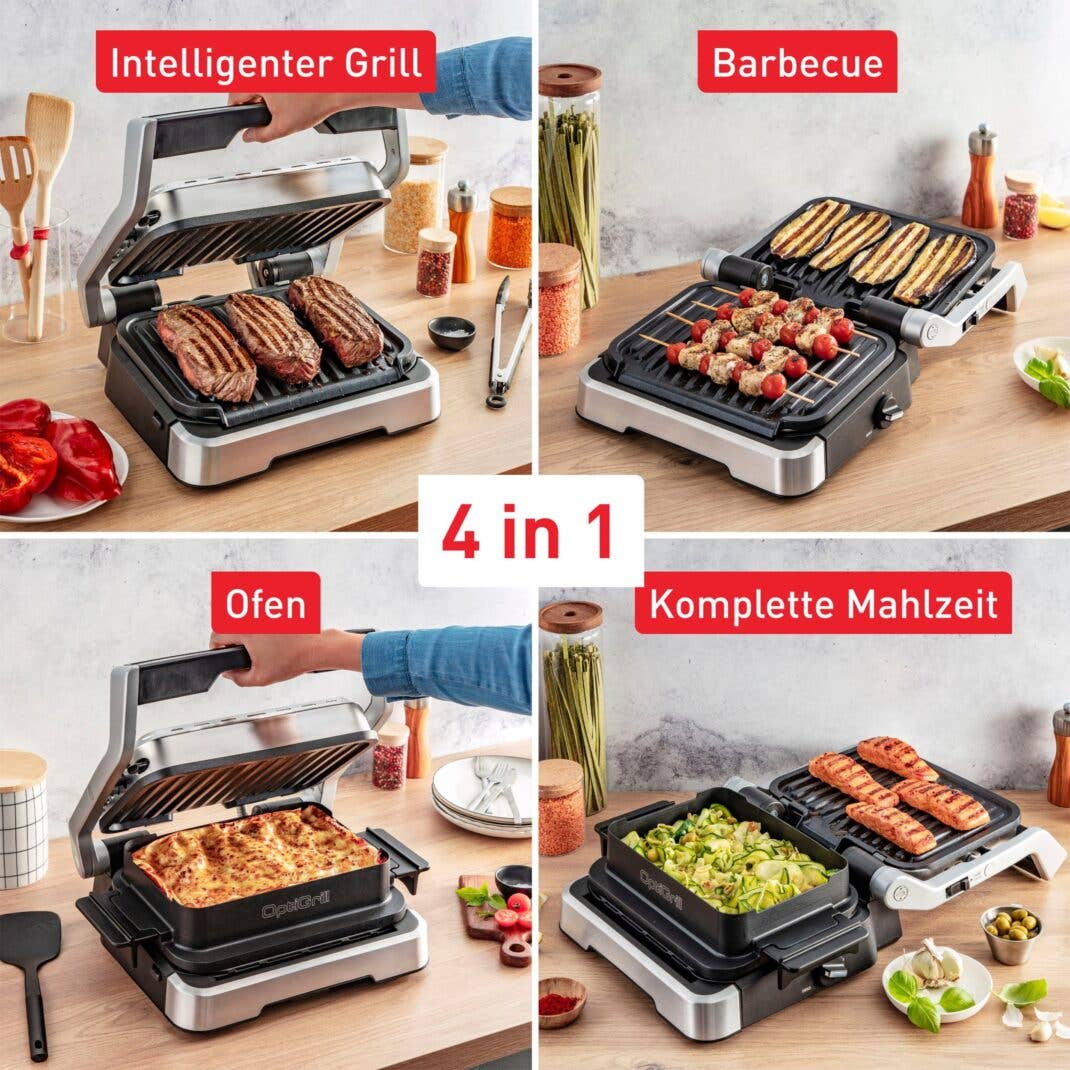 OptiGrill 4in1 Funktionen