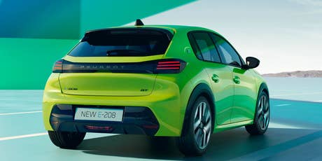 E-auto Peugeot Neuer e-208 Foto: E-auto Peugeot Neuer e-208