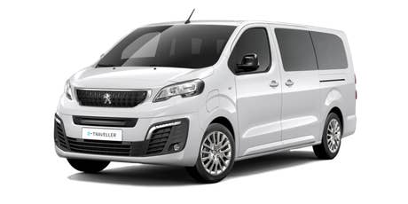 Peugeot_e-Traveller L3_seitlich vorn_weiß