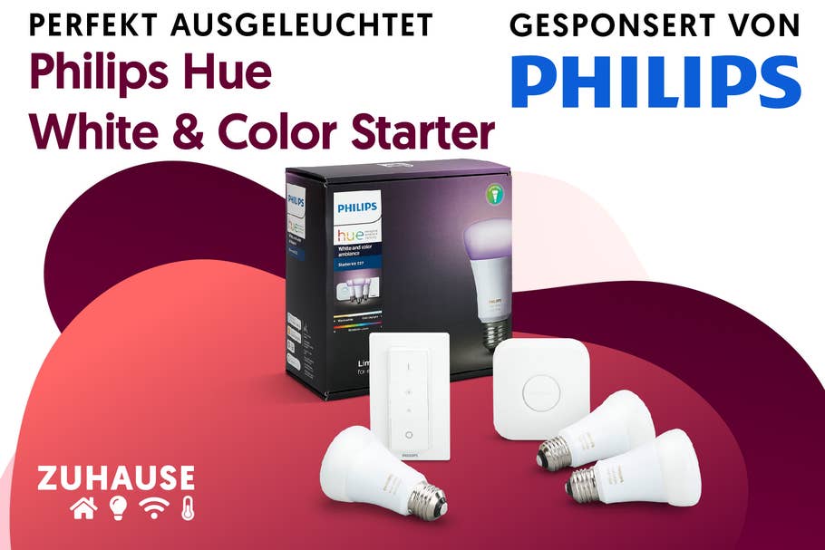 Philips Hue Starter Kit E27 White and Color Ambiance