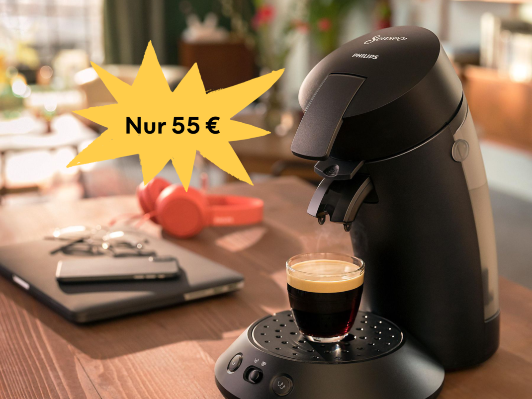 #Kaffeegenuss schenken: Philips Kaffeemaschinen ab 55 Euro im Angebot