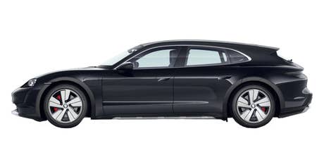 Porsche_Taycan 4S Cross Turismo_Freisteller_schwarz Porsche_Taycan 4S Cross Turismo_Freisteller_schwarz