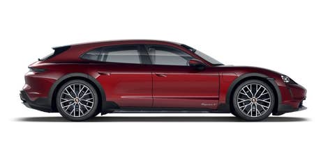 Porsche_Taycan Turbo Cross Turismo_Freisteller_rot Porsche_Taycan Turbo Cross Turismo_Freisteller_rot