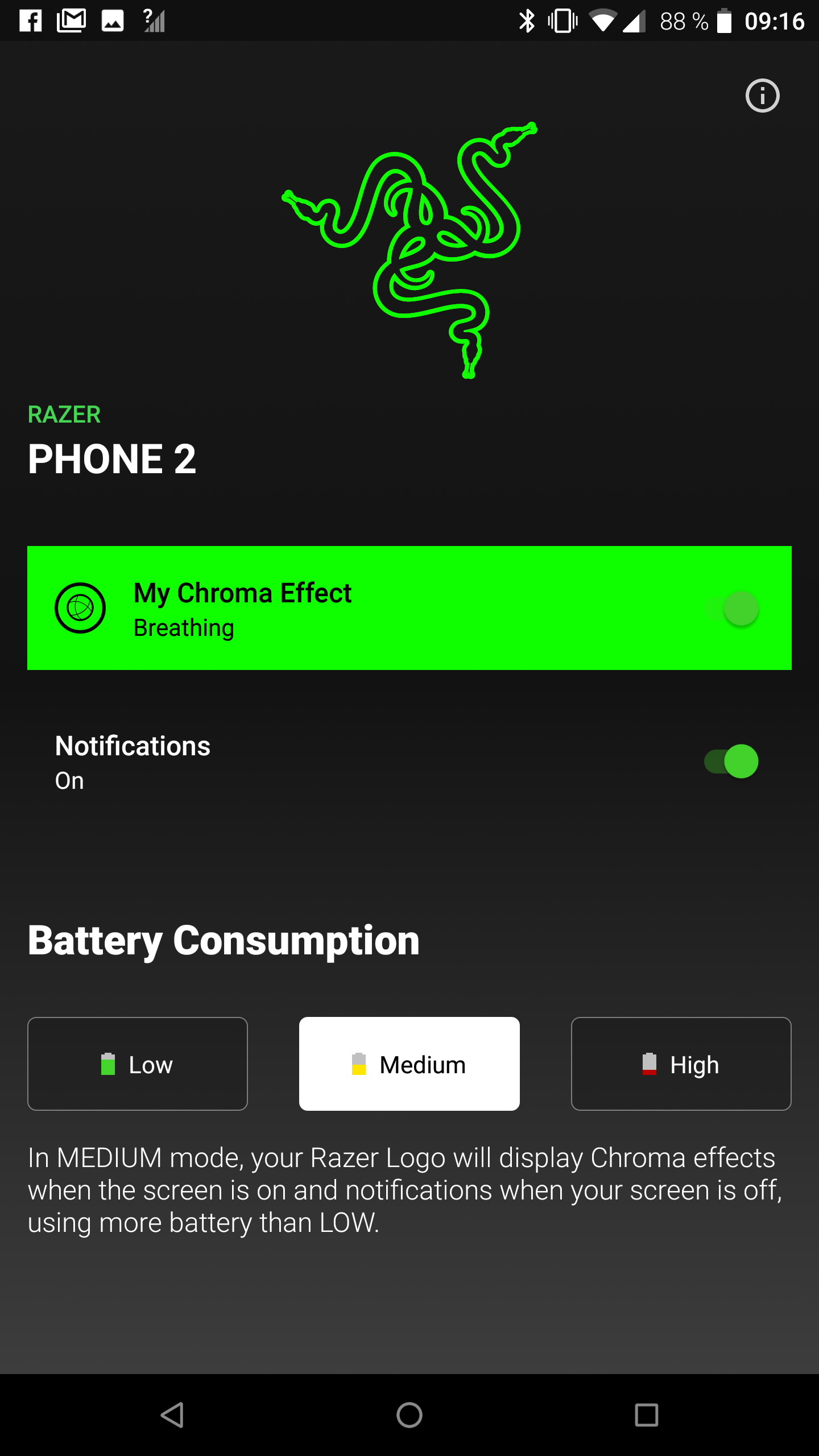 Das ChromaKit des Razer Phone 2