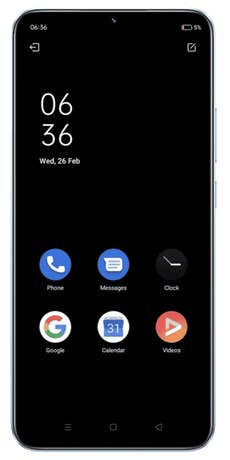 Realme C30 Front