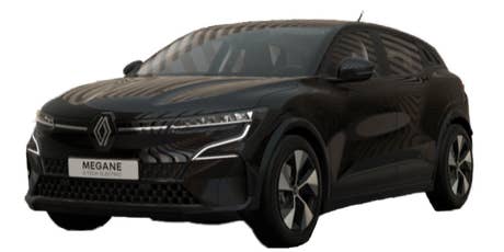 Renault_Megane E-Tech_seitlich vorn_schwarz