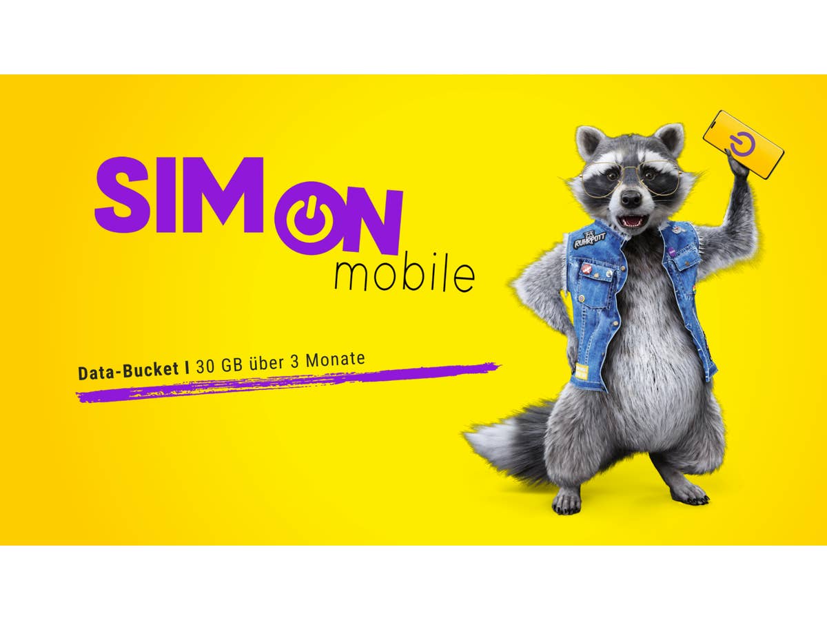 SIMon mobile Tarif 30 GB Aktion