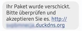 Vor dieser SMS warnt O2