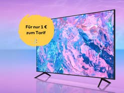 Samsung 4K-TV für nur 1 Euro zum Tarif