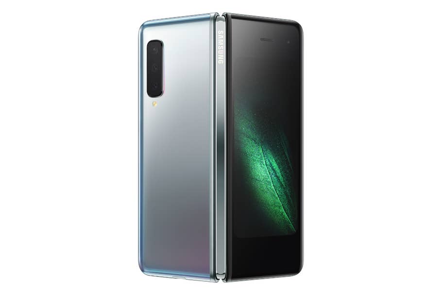 Das Außendisplay des Galaxy Fold hat eine Diagonale von 4,6 Zoll (ca. 12 cm) bei einem Seitenverhältnis von 21:9.