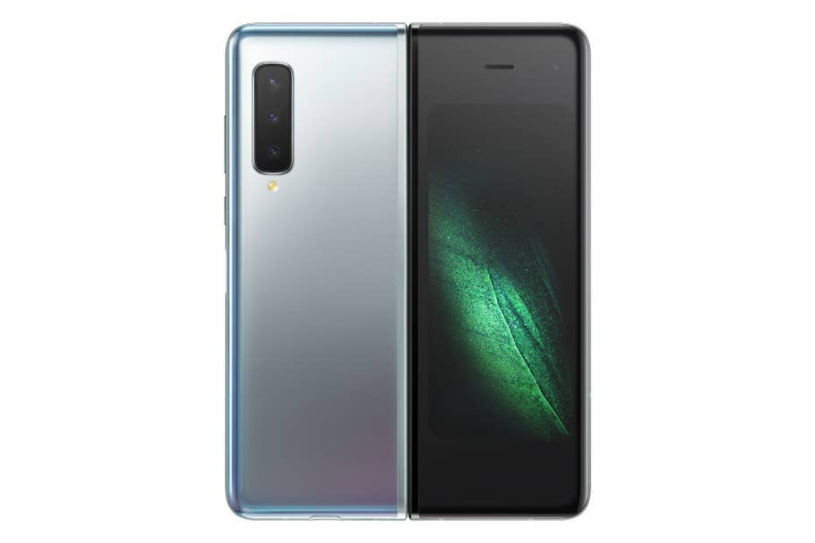 Auf der Rückseite des Galaxy Fold hat Samsung eine Dual Kamera angebracht