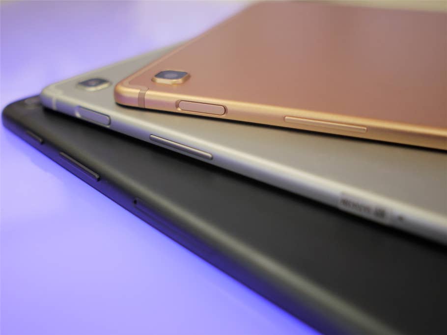 Samsung Galaxy Tab A5 2019 und S5e obere Ansicht