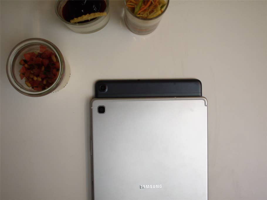 Samsung Galaxy Tab A5 2019 und S5e Rückseite