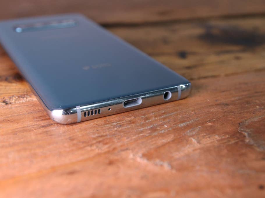 Hands-On Foto des Samsung Galaxy S10