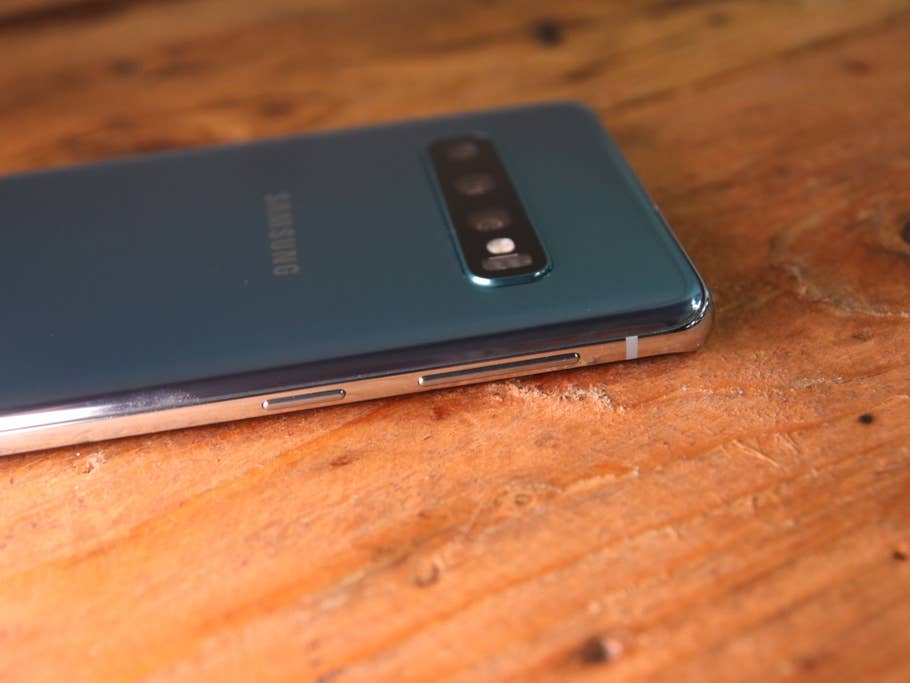 Hands-On Foto des Samsung Galaxy S10