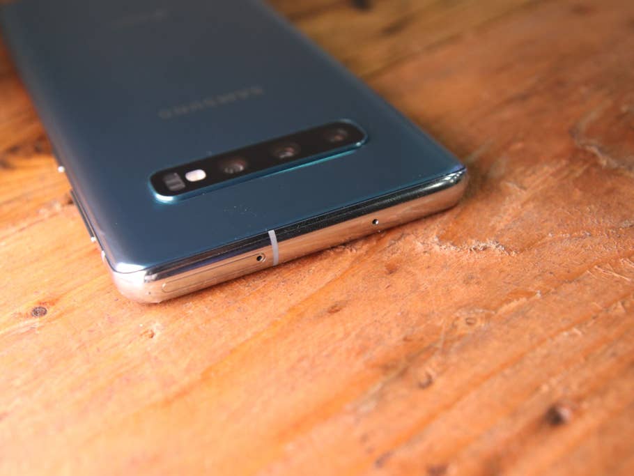 Hands-On Foto des Samsung Galaxy S10