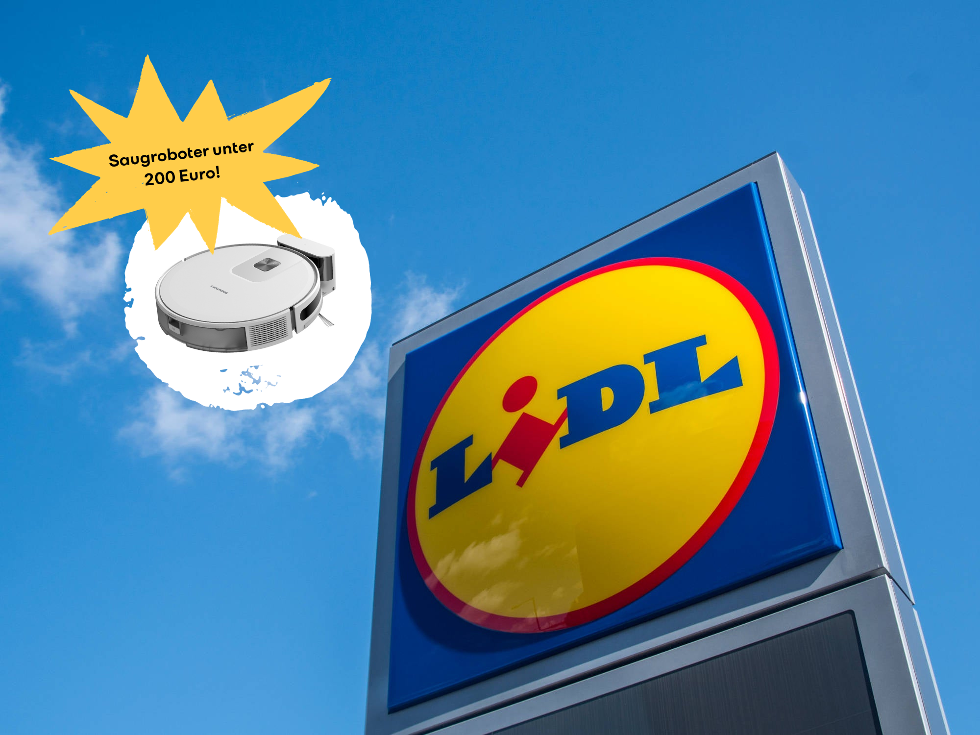 #Lidl: Saugroboter mit Wischfunktion zum Tiefstpreis