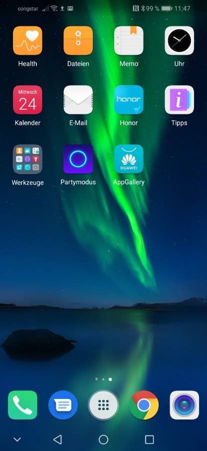 Homescreen