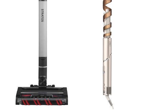 Shark - Dieser Akkustaubsauger und Haarstyler schneiden in Tests gut ab - und hier sparst du 150 Euro!