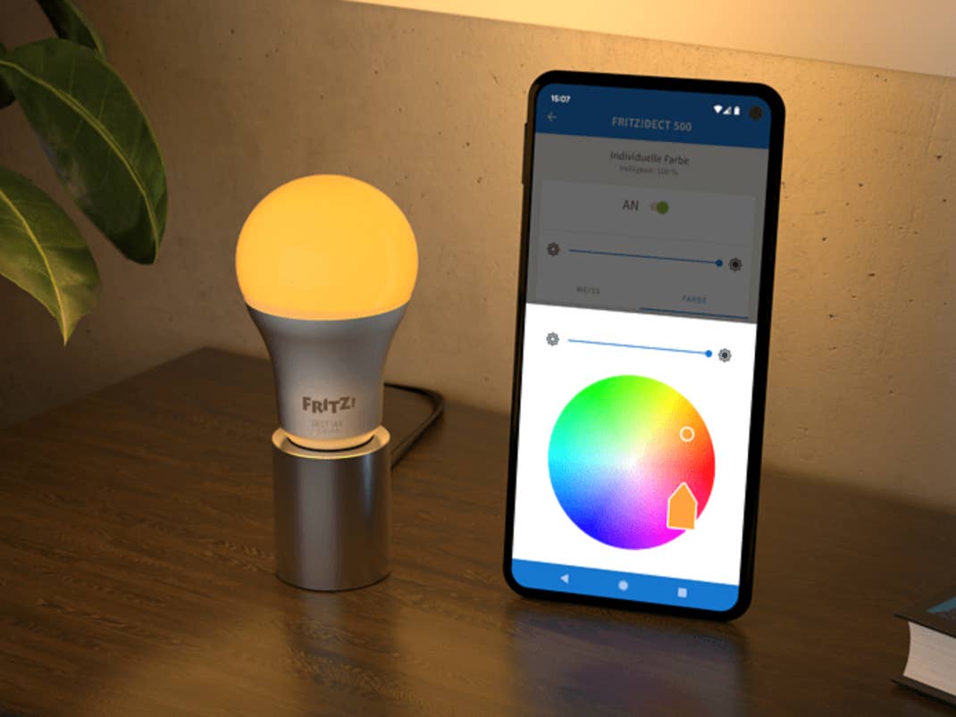 Smarte LED-Lampe von AVM