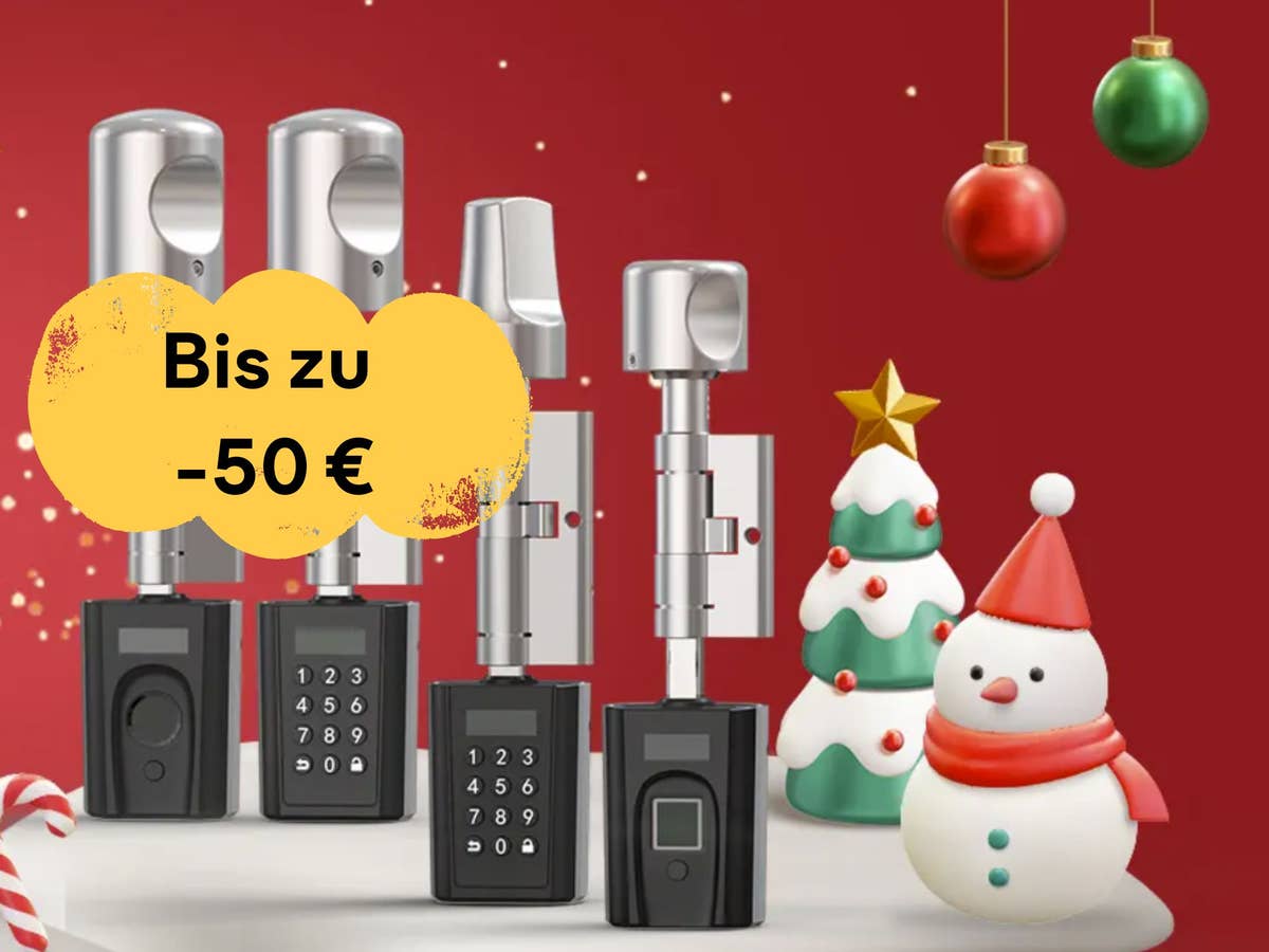 Smarte Türschlösser von Welock mit starkem Weihnachtsrabatt