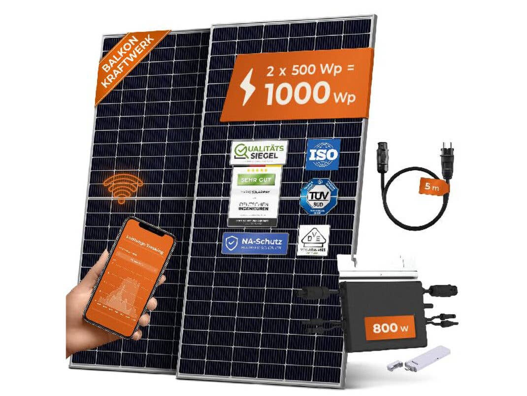 Solarway Balkonkraftwerk 1000W