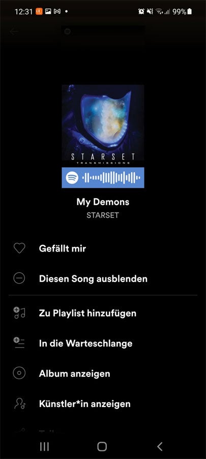 So sehen Spotify Codes aus