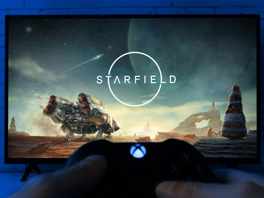 #Starfield auf der Xbox Series X: Bei O2 kommst du günstig an Konsole & Game Pass