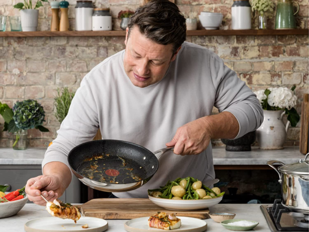 #71 Prozent Rabatt: Tefal-Angebote mit beliebten Jamie Oliver Pfannen